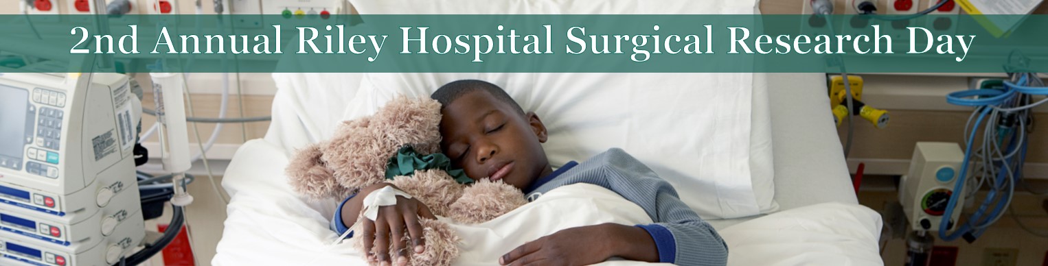2nd Annual Riley Hospital Surgical Research Day Banner